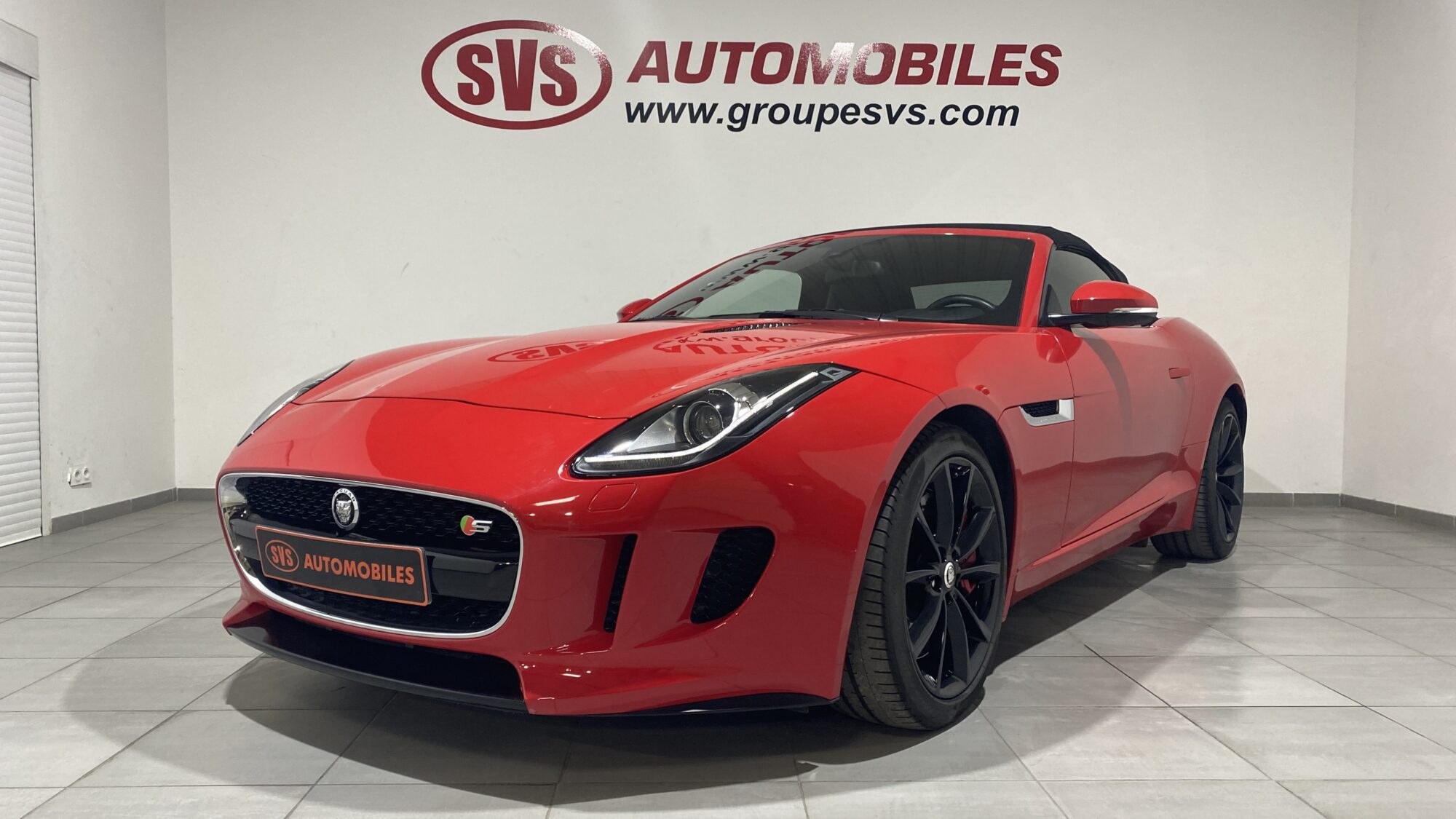 JAGUAR F-TYPE CABRIOLET V6 S 3.0 380 SURALIMENTÉ + 7360 EUROS OPTIONS – Image 9