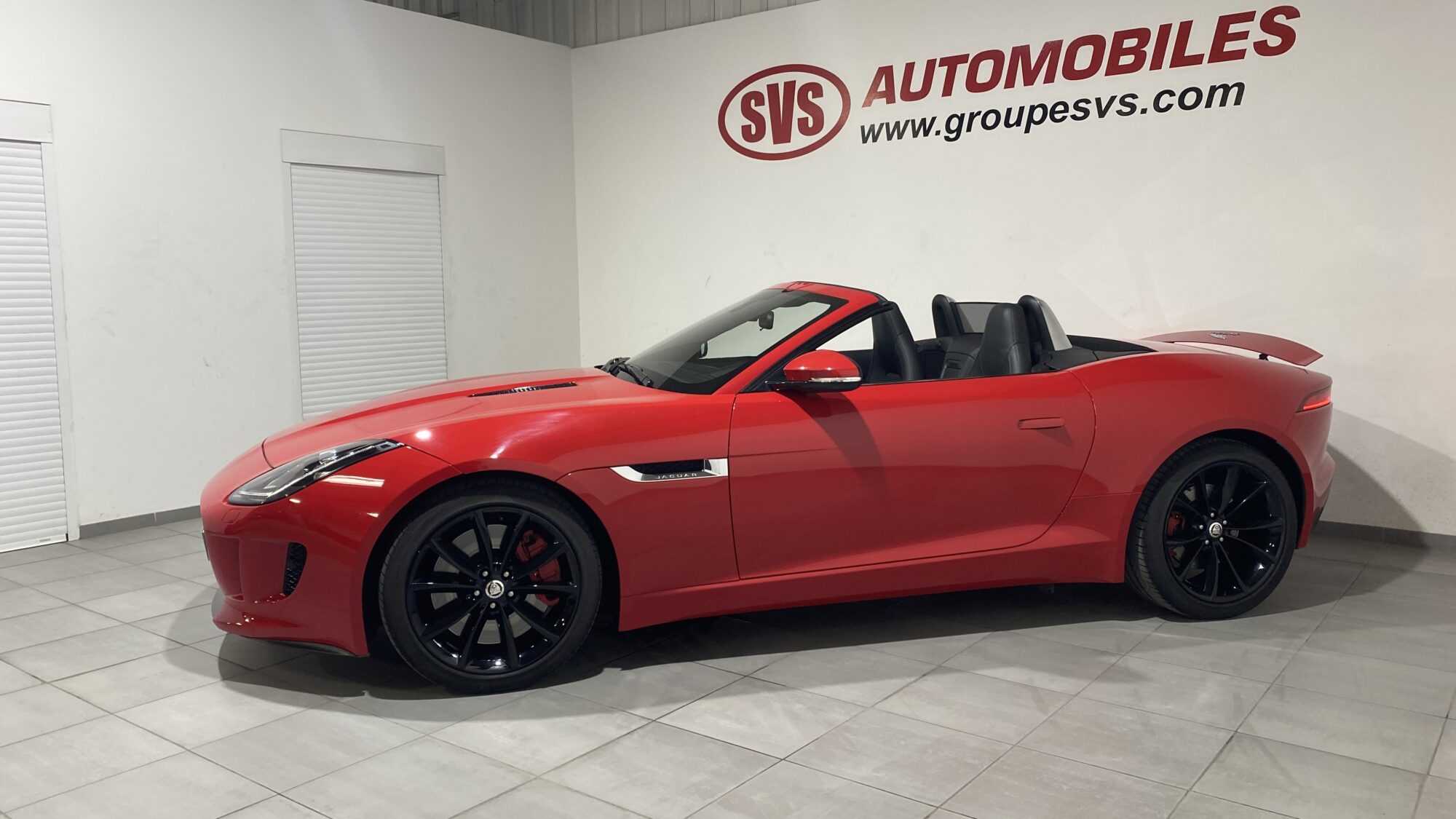 JAGUAR F-TYPE CABRIOLET V6 S 3.0 380 SURALIMENTÉ + 7360 EUROS OPTIONS – Image 11