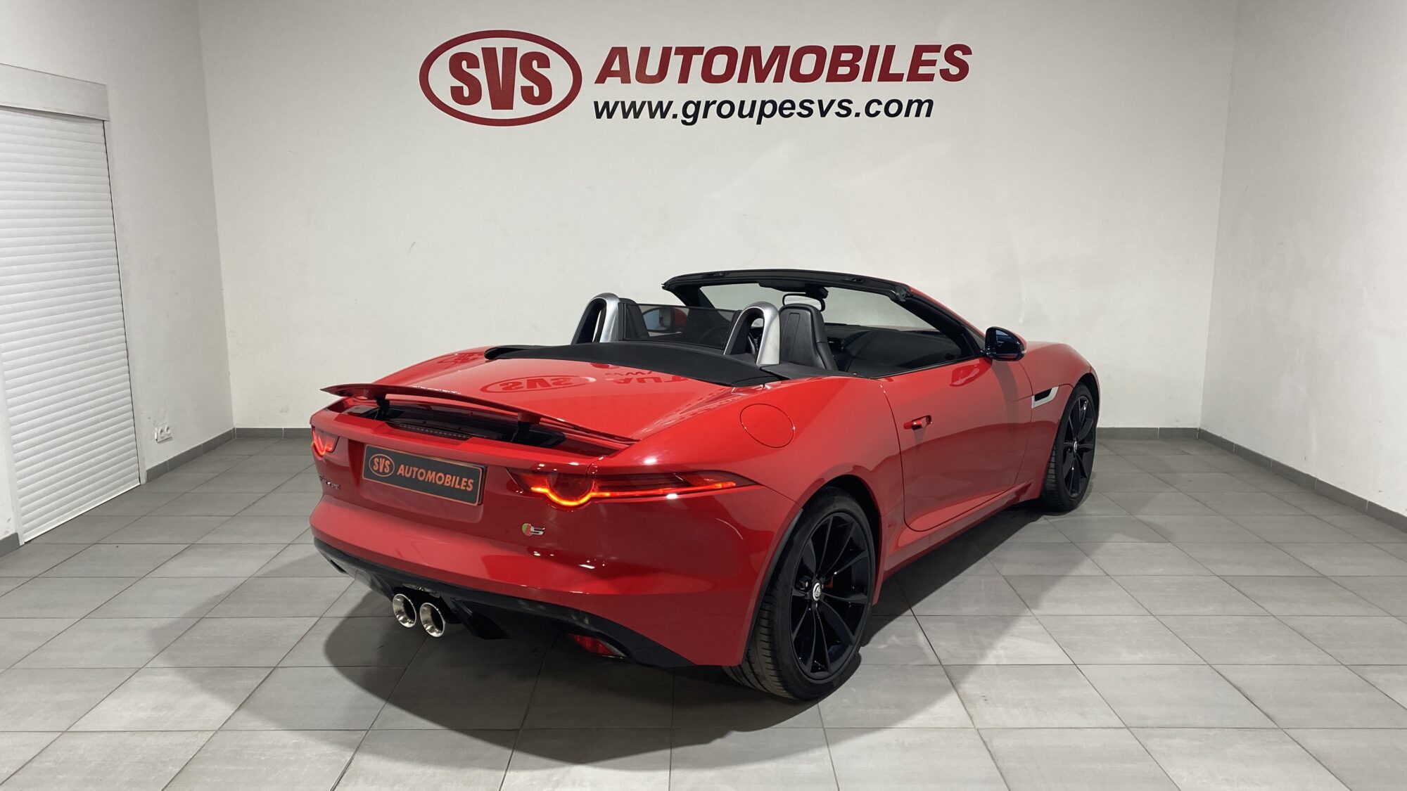 JAGUAR F-TYPE CABRIOLET V6 S 3.0 380 SURALIMENTÉ + 7360 EUROS OPTIONS – Image 12