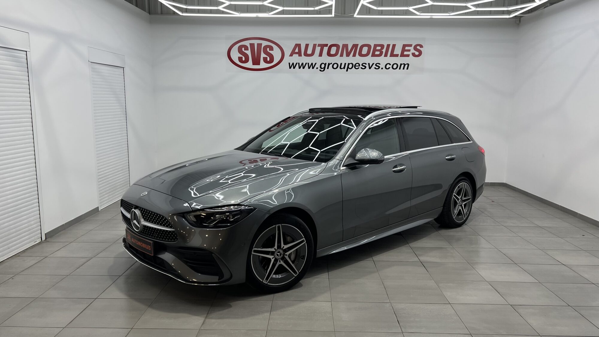 MERCEDES CLASSE C BREAK 300E 9G-TRONIC E-HYBRID EQ AMG LINE + 6 250 EUROS D'OPTIONS