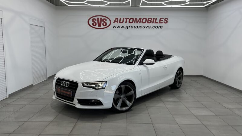 AUDI A5 CABRIOLET 2.0 TDI 177 S-LINE MULTITRONIC 8 + 3 235 EUROS D'OPTIONS
