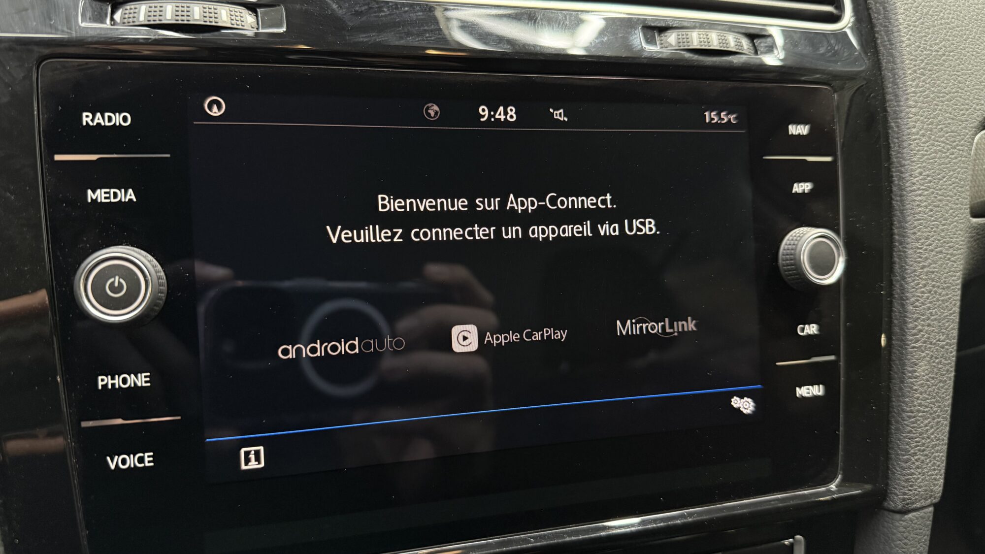 VOLKSWAGEN GOLF 1.5TSI 150 EVO DSG7 IQ.DRIVE + 890 EUROS D'OPTIONS – Image 21