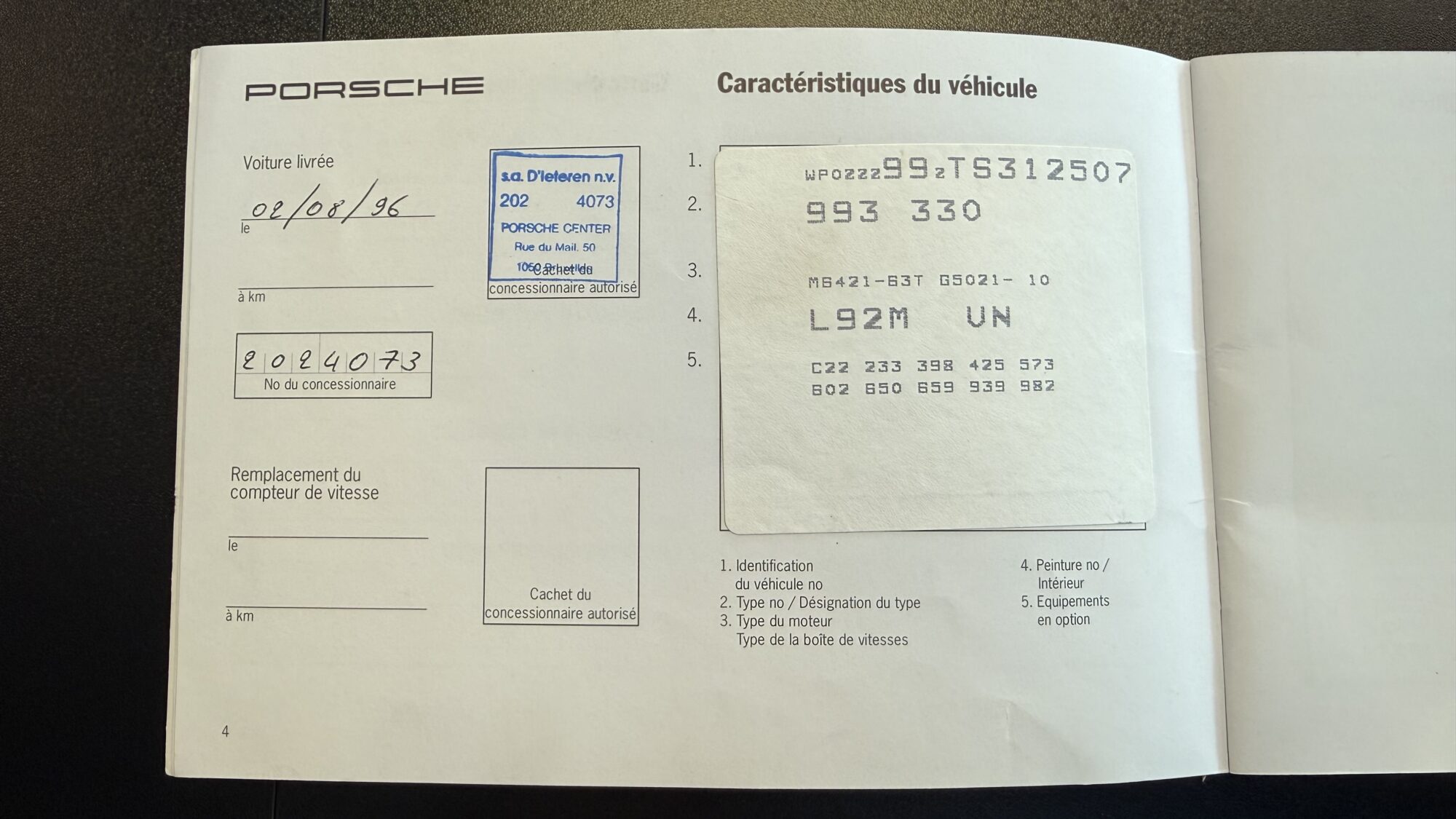PORSCHE 911 COUPE CARRERA 993 272CH – Image 24